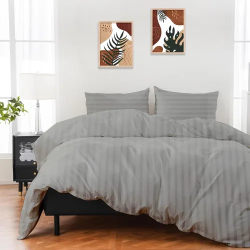 Vista 20 de ARlinen Funda de almohada tamaño Queen estándar, fundas de almohada de algodón sólido burdeos de 20 x 30 pulgadas