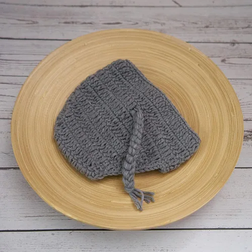 Vista 6 de Accesorios de fotografía para recién nacidos para niños y niñas sombrero de elefante gorro y pantalones cortos accesorios para fotos de bebé