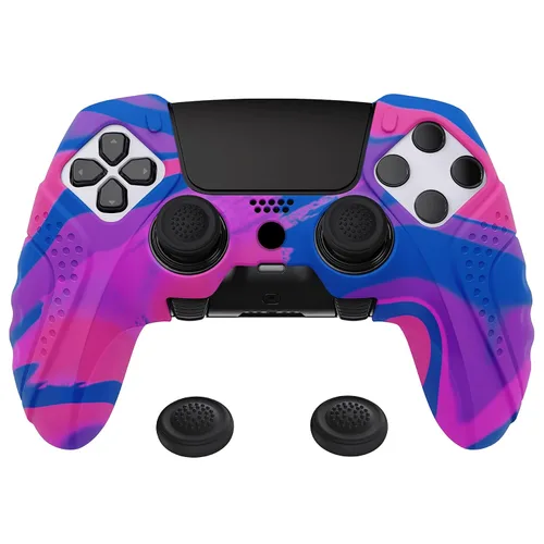 Vista 54 de PlayVital Guardian Edition Anti-Slip Ergonomic Silicone Cover Case for ps5 Edge Controller, Soft Rubber Protector Skin for ps5 Edge Wireless