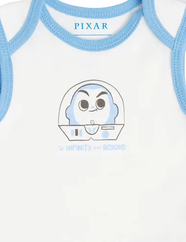 Vista 2 de Tienda Essentials Disney Marvel Star Wars Baby Boys' Sleeveless Bodysuits, Pack of 6
