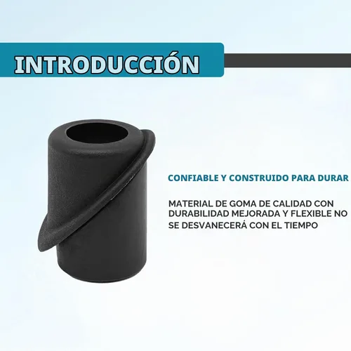 Vista 3 de Base de adaptador de goma para antena - Base de mástil de antena de radio - Compatible con Hyundai Elantra 2000-2006 - 96216-2D000..