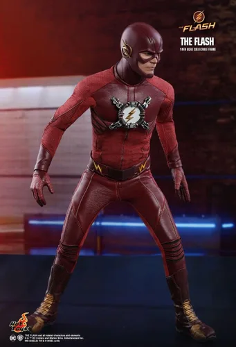 Vista 4 de Hot Toys DC Comics The Flash (Serie de TV) TMS009 The Flash Figura coleccionable a escala 1/6