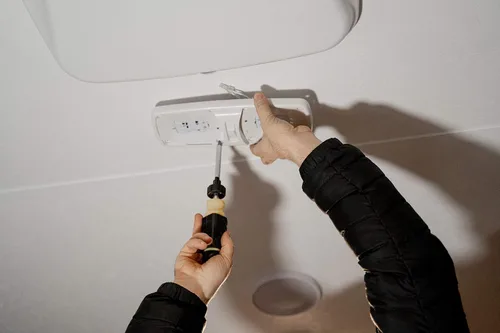 Vista 5 de Lumitronics Luces LED para interior de caravana, luz cálida suave y acogedora, lámpara de techo de cámper de 12 voltios para interior de caravana