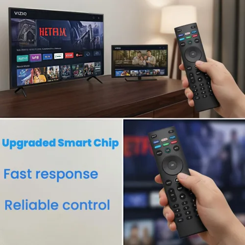 Vista 5 de Reemplazo universal de control remoto VIZIO - D, M, P, V Series LED LCD HD 4K UHD HDR Smart TV
