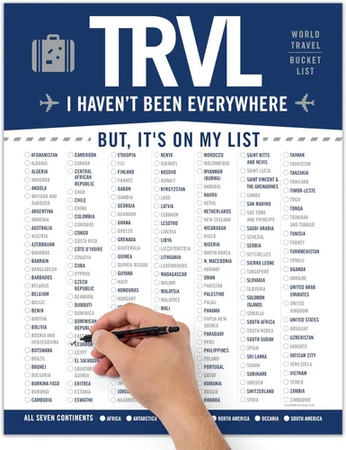 Vista 12 de Stamp My Passport Póster de lista de deseos de World Travel – Lista de verificación de 196 destinos para viajeros – Arte interactivo de pared