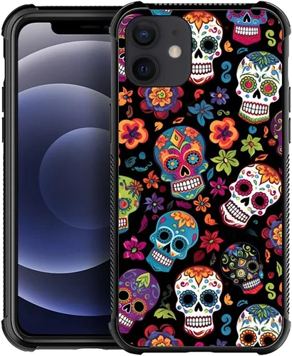 Vista 309 de Funda compatible con iPhone 8, a prueba de golpes, antiarañazos, bandera de ciervos de cola blanca de grano de madera estadounidense