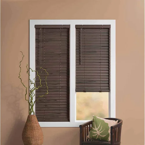 Vista 8 de PowerSellerUSA Persianas sin cordones de 2 pulgadas de ancho x 64 pulgadas de largo, para oscurecer la habitación, dos estilos de vinilo en relieve
