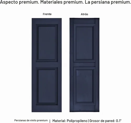 Vista 3 de Pontiac Trail Persianas de panel elevado 14.5 x 31 pulgadas - Cielo