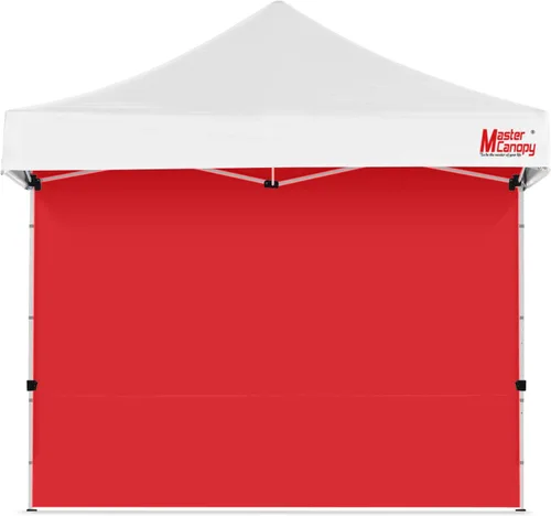Vista 32 de MASTERCANOPY Toldo de 8x8 pies SunWall Toldo Instantáneo Pared Lateral para Toldos Emergentes Tiendas Gazebos, Protección UV Solo Pared Lateral Azul