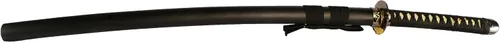 Vista 3 de MAKOTO Espada samurái japonesa Katana afilada hecha a mano, 40 pulgadas (orquídea dorada)