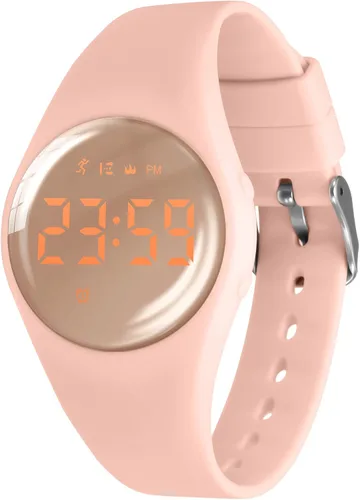 Vista 9 de NN BEN NEVIS Reloj digital para niños y niñas, reloj deportivo con rastreador de fitness, reloj despertador, cronómetro, sin aplicación y resistente