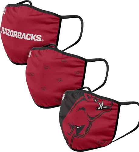 Vista 55 de FOCO - Cubrebocas universitario de la NCAA para adultos (unisex, 3 unidades)