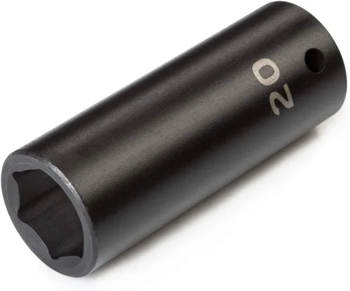 Vista 47 de TEKTON SID23109 Dado de impacto profundo de 6 puntos de 23/64 pulgada (9 mm) impulsor de 1/2 pulgada