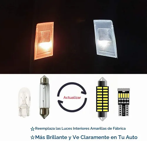 Vista 2 de AWALITED 12 piezas de kit de luces LED interiores para Chevy Silverado, luces de mapa y cúpula súper brillantes, bombillas de repuesto para todos