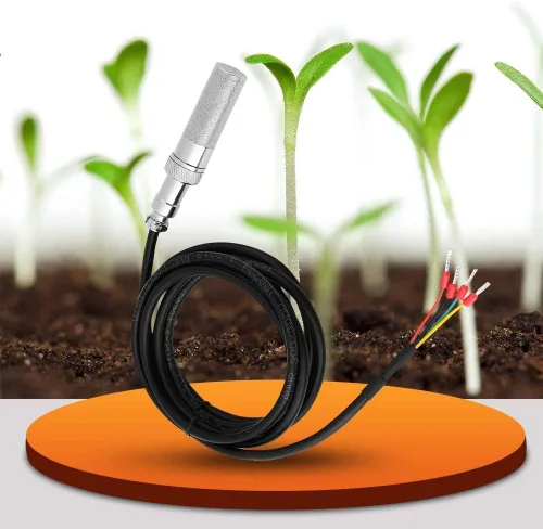 Vista 2 de TOPINCN Medidor de suelo FS Sensor de temperatura de humedad Prueba de planta para el hogar, granja, césped, uso interior y exterior