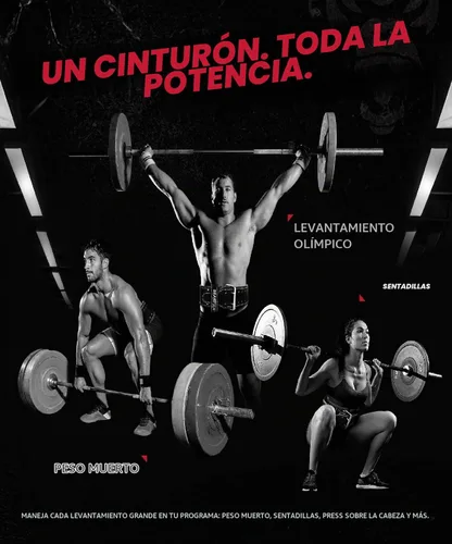 Vista 4 de Beast Gear Cinturón de levantamiento de pesas – Cinturón de cuero para levantamiento de pesas para hombres, cinturón de levantamiento de pesas