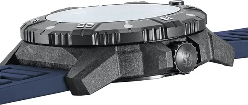Vista 6 de Luminox Master Carbon Seal AzulNegro 1.772 in Reloj de buceo analógico automático para hombre, Azul, Reloj de buceo