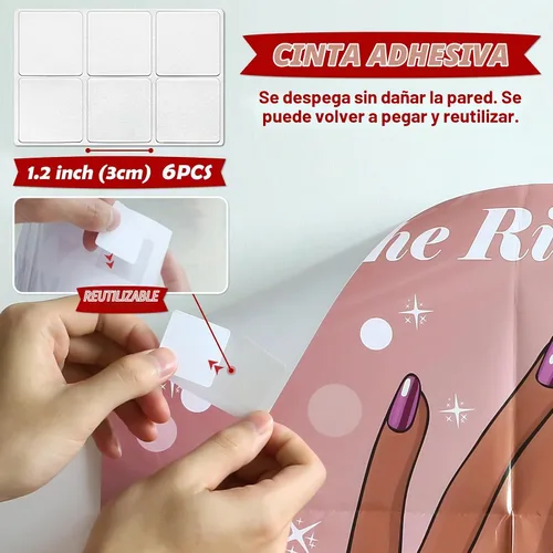 Vista 4 de PARTYLOUD Juegos de despedida de soltera, Pin el anillo en el juego de la Juego de ducha nupcial