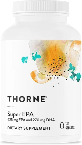 Vista 9 de THORNE - Súper EPA - Suplemento de ácidos grasos omega-3 EPA 425mg y DHA 270mg - Apoyo para el cerebro, cardiovascular, articulaciones y piel* - Sin