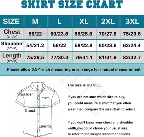 Vista 7 de KYBATE Camisas casuales con botones para hombre, camisa hawaiana de manga corta para hombre, camisas de playa de verano, camisas divertidas de fiesta