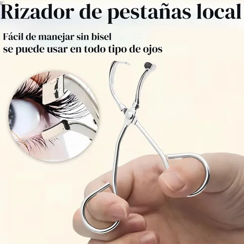 Vista 2 de Rizador de pestañas, rizador de pestañas para pestañas cortas, agarre cómodo, pestañas rizadas dramáticamente para un levantamiento de pestañas
