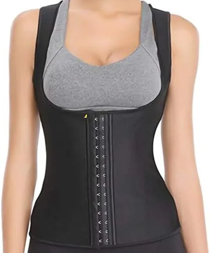 Vista 2 de Fajas Colombianas Mujeres Underbust Latex Sport Chaleco Body Shaper, Chaleco Entrenador Shaper, Body Shaper, Colombian Shapewear