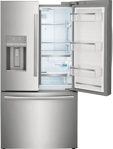 Vista 4 de Frigidaire Gallery GRFC2353AF - Refrigerador de puerta francesa de 22.6 pies cúbicos en acero inoxidable, profundidad de mostrador
