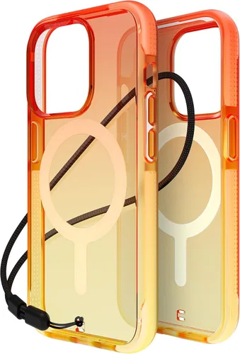 Vista 8 de BodyGuardz Ace Pro - Funda transparente (iPhone 15 Pro) Funda delgada MagSafe a prueba de golpes probada hasta 18 pies con carga inalámbrica