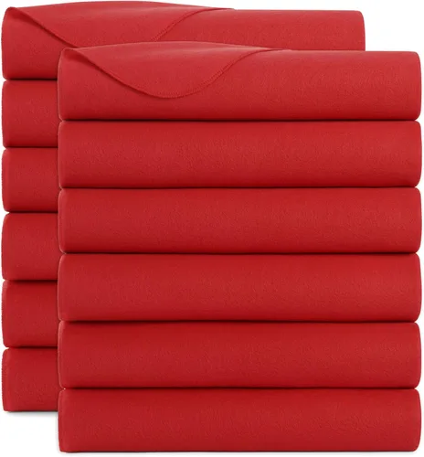 Vista 11 de Arkwright - Mantas de forro polar a granel – Paquete de 6 – Manta ultra suave y acogedora para automóvil, campamento, sofá, oficina, aire libre
