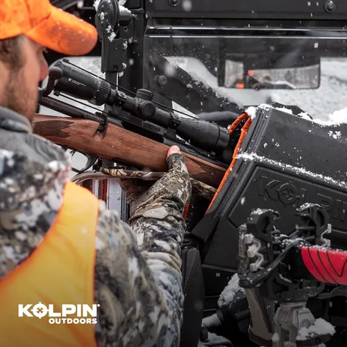 Vista 8 de Kolpin Stronghold® Gun Boot® L con soporte Autolatch, negro