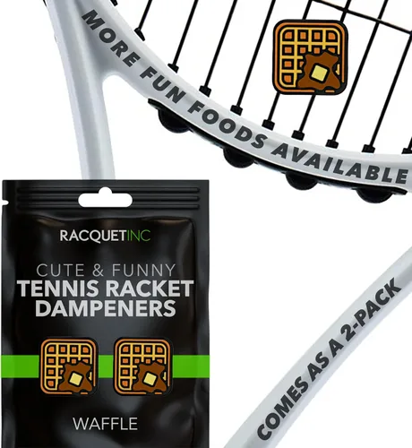 Vista 56 de Racquet Inc Regalos de Tenis - Amortiguadores de Vibración para Raqueta de Tenis - Absorbe Choques, Reduce la Vibración de las Cuerdas para Mejor