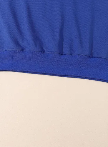 Vista 174 de SHEWIN Sudadera casual de manga larga con cuello redondo para mujer, ligera, holgada