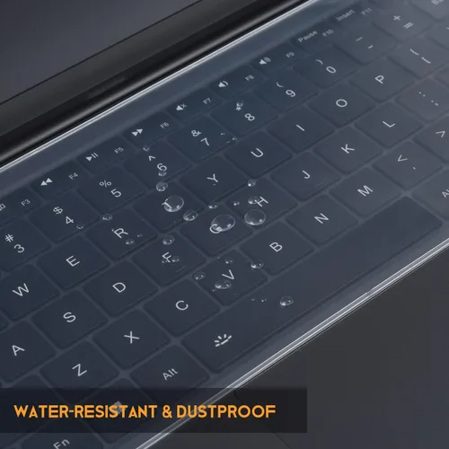 Vista 5 de Protector Universal de Teclado Funda Protectora para Portátil de 13-14 pulgadas, Silicona Ultrafina Impermeable a Prueba de Polvo Protector