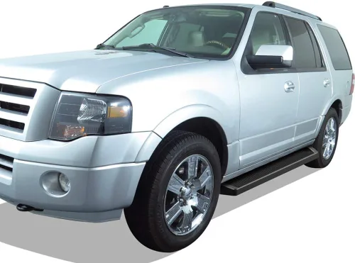 Vista 6 de APS Estribos negros prémium de 6 pulgadas compatibles con Ford Expedition SUV de 4 puertas 97-17