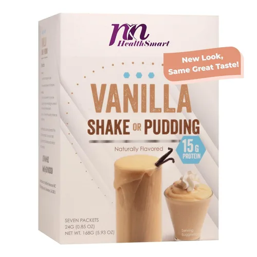 Vista 6 de HealthSmart - Mezcla cremosa de batido de chocolate y pudín, 0.53 oz de proteína, baja en calorías, baja en carbohidratos, baja en grasa, sin