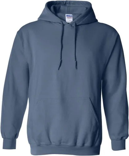 Vista 42 de Gildan - Sudadera con capucha para hombre, mezcla pesada, cordón de ajuste, Rosa de seguridad
