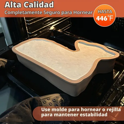 Vista 4 de Kamehame Molde para pastel de cordero, moldes de silicona 3D de cordero para hornear, molde de cordero de primavera para hornear Pascua