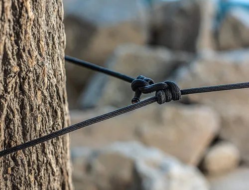 Vista 5 de SE Survivor Series 7-Strand 550 Paracord, 100' - PC100BK55