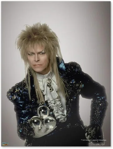 Vista 11 de GRAPHICS & MORE David Bowie As Jareth from The Labyrinth - Letrero para oficina en casa