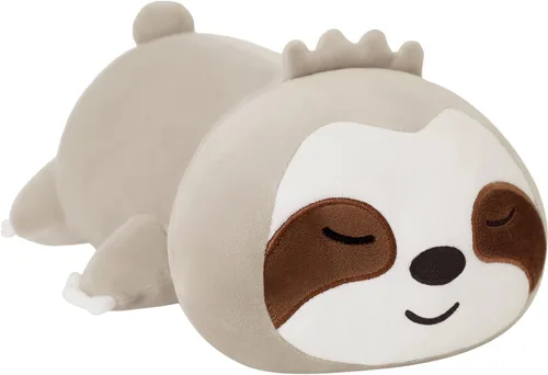 Vista 17 de SQEQE Peluche de ajolote con peso, animal de peluche de ajolote con peso, lindo juguete de almohada rosa suave, regalo para niños y adultos, 9.8