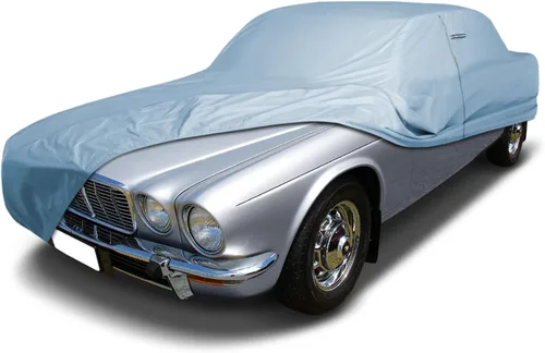 Vista 27 de iCarCover Funda de automóvil personalizada premium para Jaguar 420 1966-1969, resistente, impermeable, para todo tipo de clima, lluvia, nieve