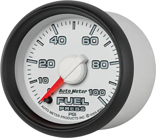 Vista 2 de Auto Meter 8563 Factory Match 2-1/16" 0-100 PSI Presión de combustible para Dodge