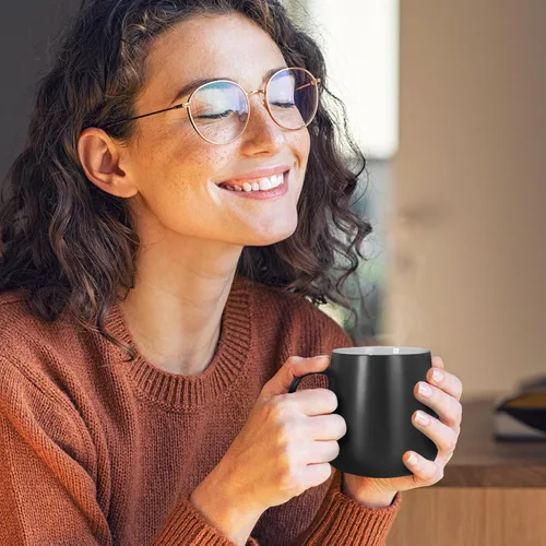 Vista 5 de Juego de calentador de taza de café APEKX - Calentador de taza de café inteligente con temperatura constante estable de 131°F, carga inalámbrica