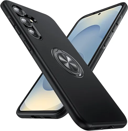 Vista 66 de Anqrp Funda para Samsung Galaxy A53 con soporte de anillo, color negro