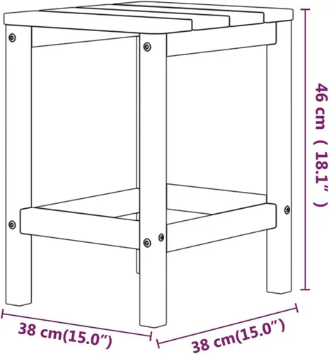 Vista 8 de Sillas Adirondack para patio con reposapiés y mesa HDPE antracita silla de patio al aire libre sillas de comedor al aire libre Sillas para Comedor