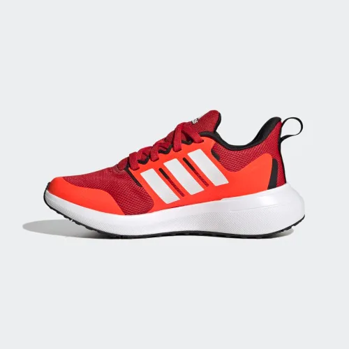 Vista 7 de adidas Tenis de correr unisex Fortarun 2.0 para niños Better Scarlet/Blanco/Rojo Solar