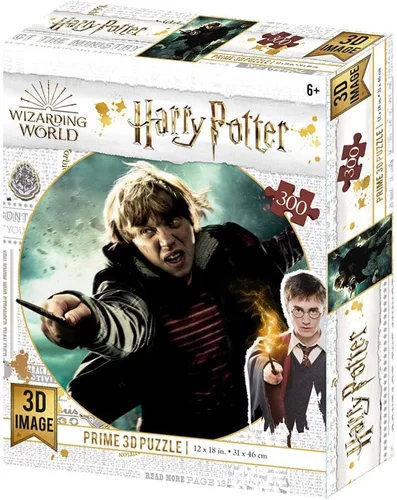 Vista 2 de Harry Potter HP33010 - Rompecabezas de 300 piezas, efecto 3D, multicolor