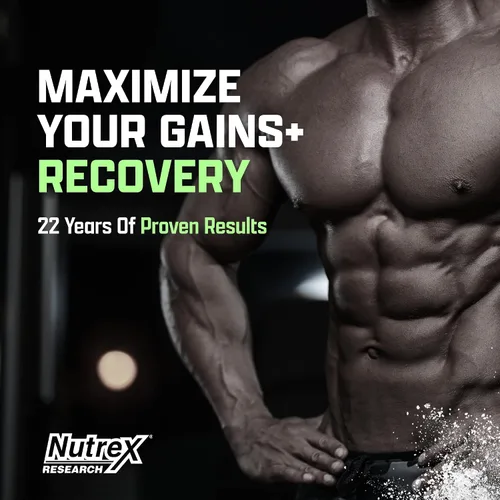 Vista 7 de Anabol PM Constructor muscular nocturno y ayuda para dormir Suplemento de construcción muscular anabólico RIPFACTOR clínicamente investigado