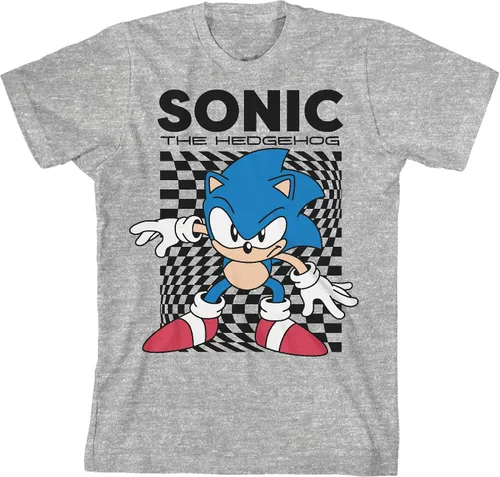 Vista 3 de Bioworld Sonic The Hedgehog - Conjunto de camiseta y pantalones cortos para niño