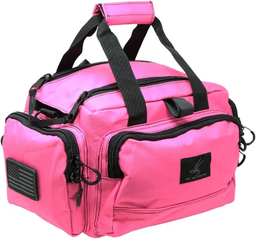 Vista 10 de Exos Tactical Range Bag - Medium Size Range Bag for Shooting - Gun Case for Handguns, Ammo Storage, Tactical Backpack, Molle Webbing, Free Subdued